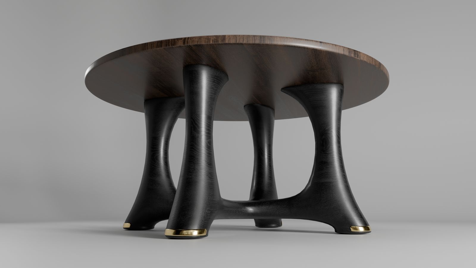 3D render of the alternate arch base from the side